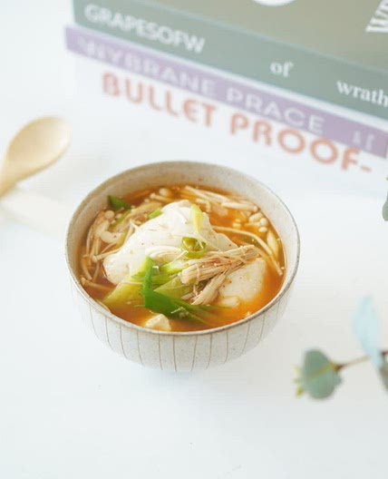 해물 순두부찌개 끓이는법 순두부양념장 간편요리 ~