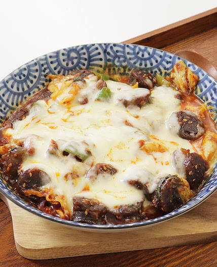치즈 순대볶음