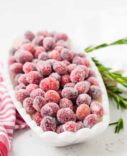 Sugared Cranberries 