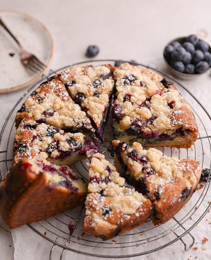 Lemon Blueberry Buckle