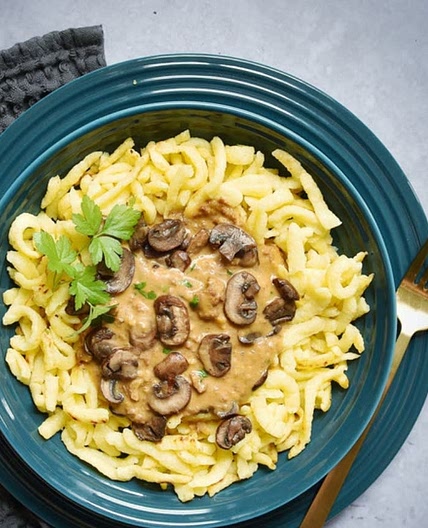 Spätzle Jägersoße
