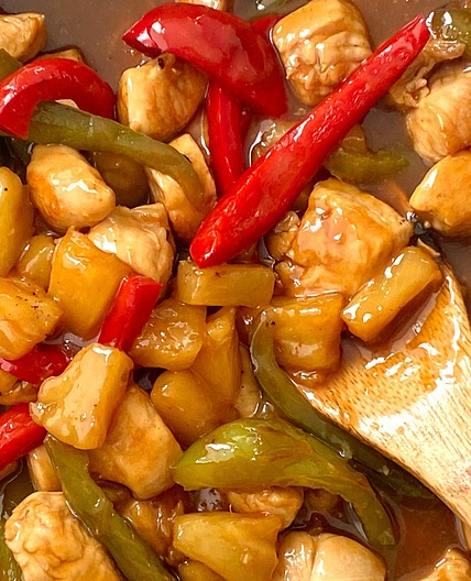 Best home-made sweet and sour chicken recipe