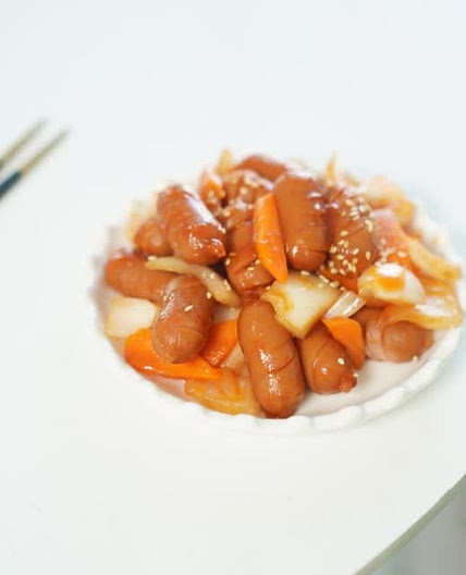 비엔나소세지볶음 소시지야채볶음 이렇게 해요