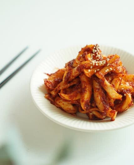 보쌈무김치 만드는 방법 여름무로 만들기
