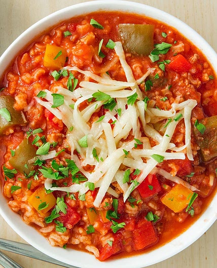 Stuffed Pepper Soup