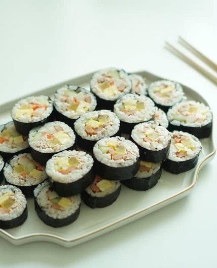 참치김밥 만들기 나들이음식 도시락으로 최고~