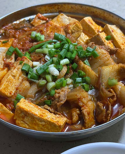 육수없이 15분 완성! 김치찌개 만들기