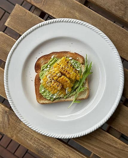 초당 옥수수 토스트🌽