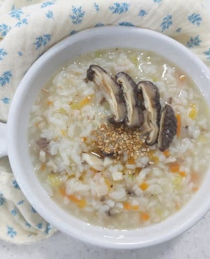 버섯죽 레시피 부드러운 영양죽