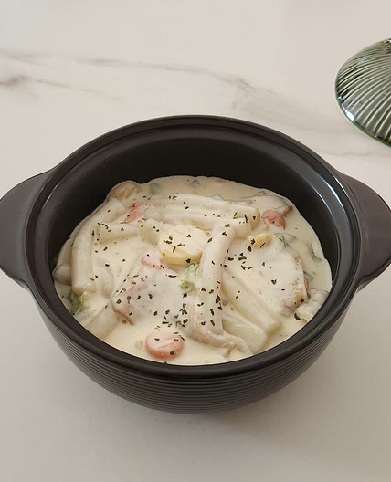크림치즈 활용한 크림떡볶이 레시피
