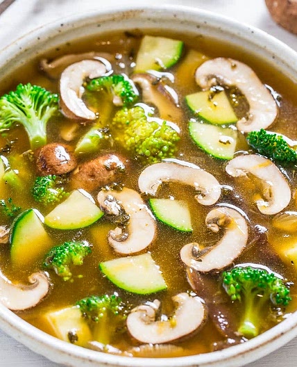 Easy 30-Minute Mushroom Vegetable Soup