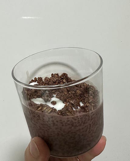 치아씨드 레시피 ; 초콜릿 치아씨드 푸딩