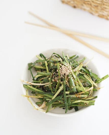 삼겹살 파무침 양념 ~ 파채썰기 소스만들기도 이렇게~