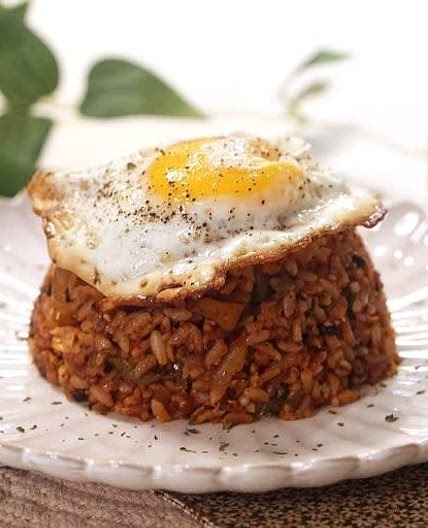 깍두기 활용 한그릇 요리 깍두기 볶음밥 레시피