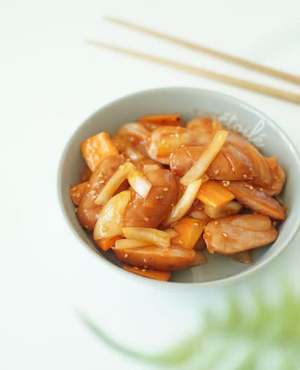 비엔나 소세지 야채볶음 아이반찬으로 해주기