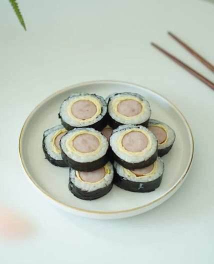 햄김밥 소세지 계란김밥 만들기 ~ 간단하죠