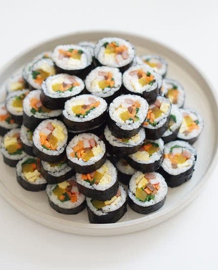 부추김밥 만들기 집김밥은 역시 맛있어