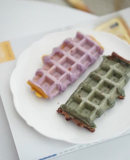 가래떡구이 와플메이커요리 해보세요