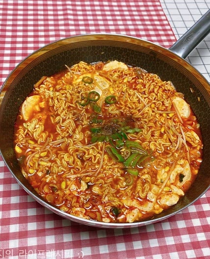 맵찔이도 반할수밖에 없는 순두부 열라면 레시피