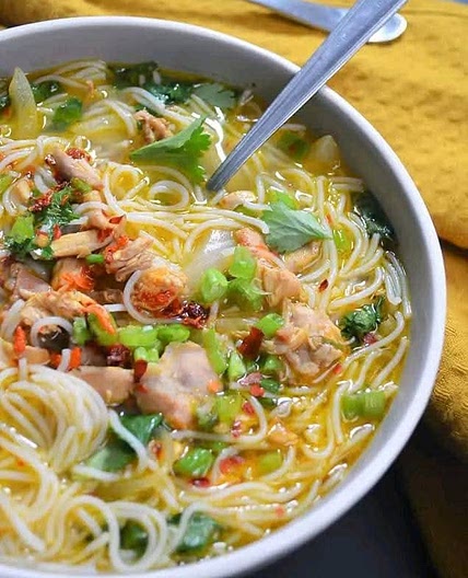 Chicken Vermicelli Soup Recipe #2
