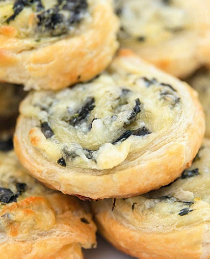 Creamy Spinach Roll Ups Recipe!
