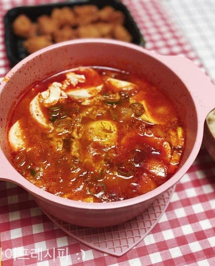 [순두부 요리] 얼큰하게 속풀리는 순두부찌개 끓이는법