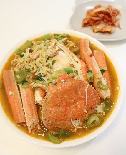 대게라면 끓이기