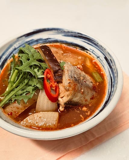 시원한 국물 '동태찌개'