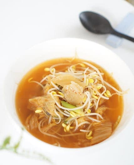 얼큰콩나물국 ~ 김치콩나물국 끓이는법 !