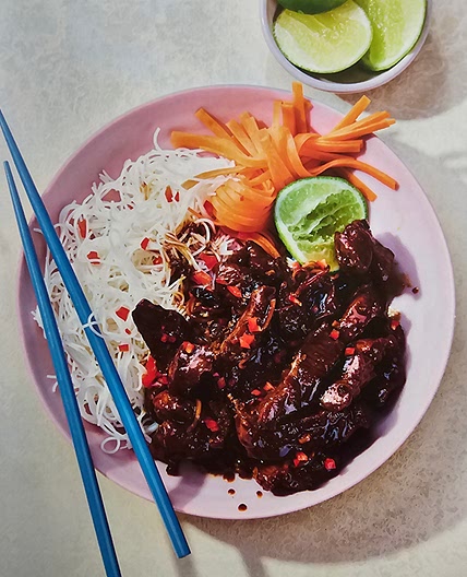 Tangy lemongrass pork