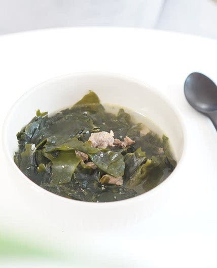 백종원 소고기 미역국 맛있게 끓이는법 맑게 했어요~