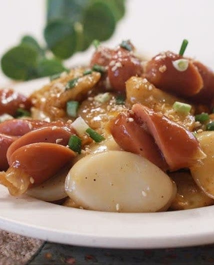 아이들 간식 간장떡볶이 만드는 법