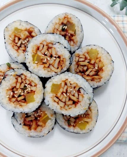 매운 어묵김밥 만드는법 매운오뎅김밥  레시피