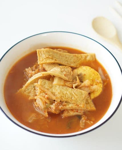 어묵 김치찌개 끓이는법 추운 날씨에 어울리죠~