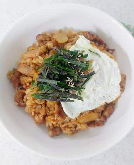 삼겹살 쌈장볶음밥 만들기 남은 삼겹살로 만드는 삼겹살볶음밥 레시피