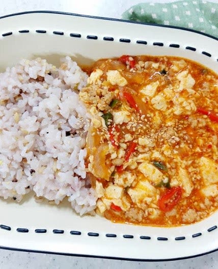 순두부덮밥 만드는법 매콤 순두부덮밥 레시피