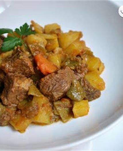 Carne con papas