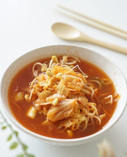 신김치요리 ~ 김치콩나물국 끓이는법 해서 먹기