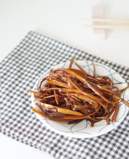 쫀득한 우엉조림 만드는법 맛있게 하는법 이렇게 해요