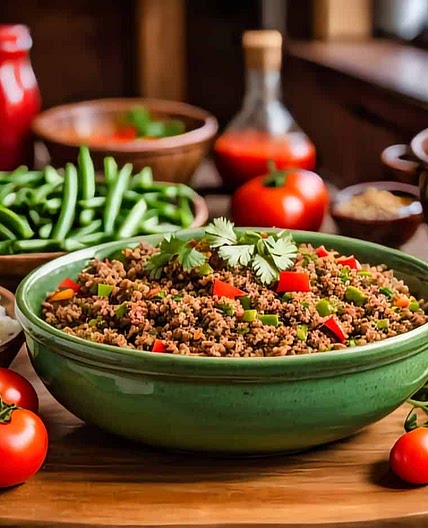 Costa Rican Picadillo de Vainica