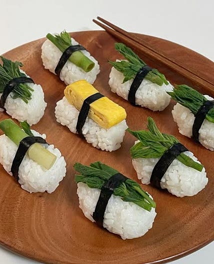 봄을 담은 두릅 초밥👩🏻‍🍳