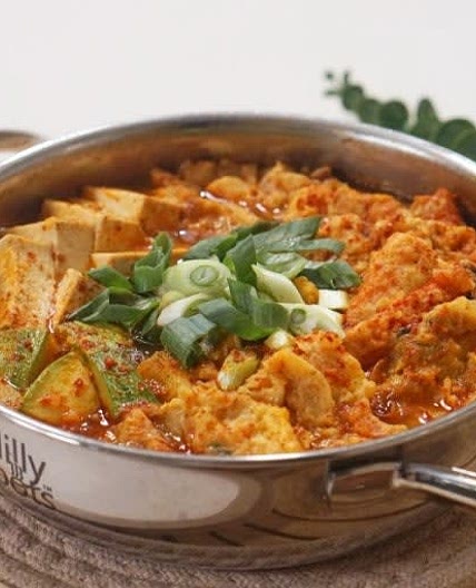 명절음식 남은 전 활용 요리 모둠전찌개 만드는 법