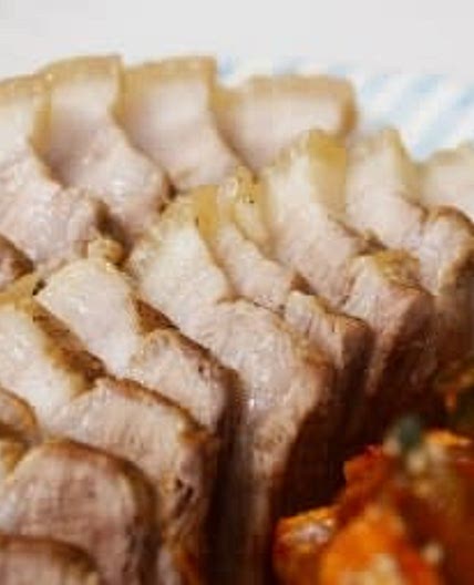 돼지고기 통삼겹 오겹살 수육 오징어보쌈 만드는 법