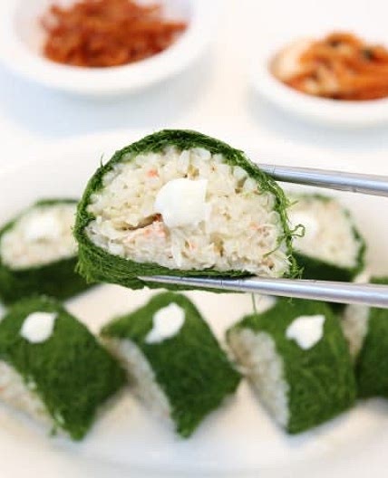 게살 감태김밥 만들기
