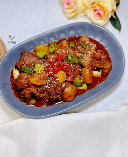 얼큰하고 맛있는 백종원 닭도리탕 만드는 법