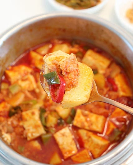 스팸 짜글이 만들기