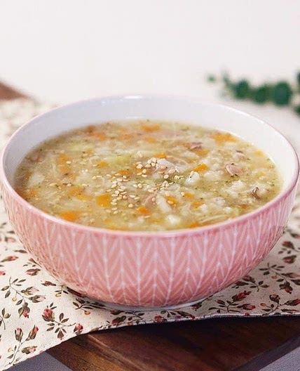 아침 메뉴로 좋은 속 편한 참치죽 끓이는 법