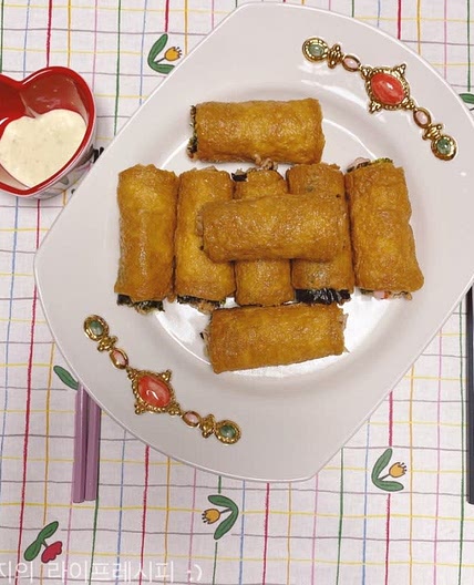 간단하면서도 맛있게 유부초밥 만들기 롤유부초밥