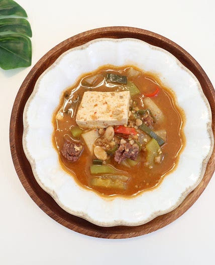 재래식 된장찌개 끓이기