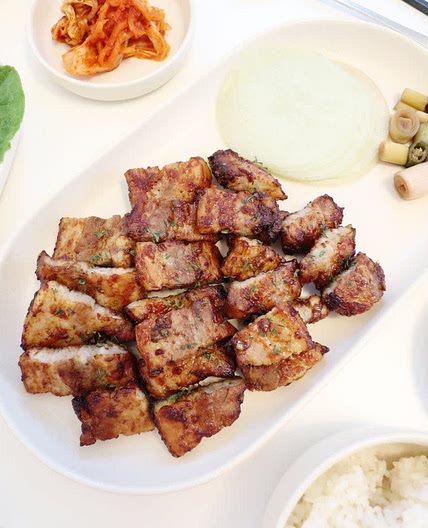 고추장 삼겹살 에어프라이어로 만들기